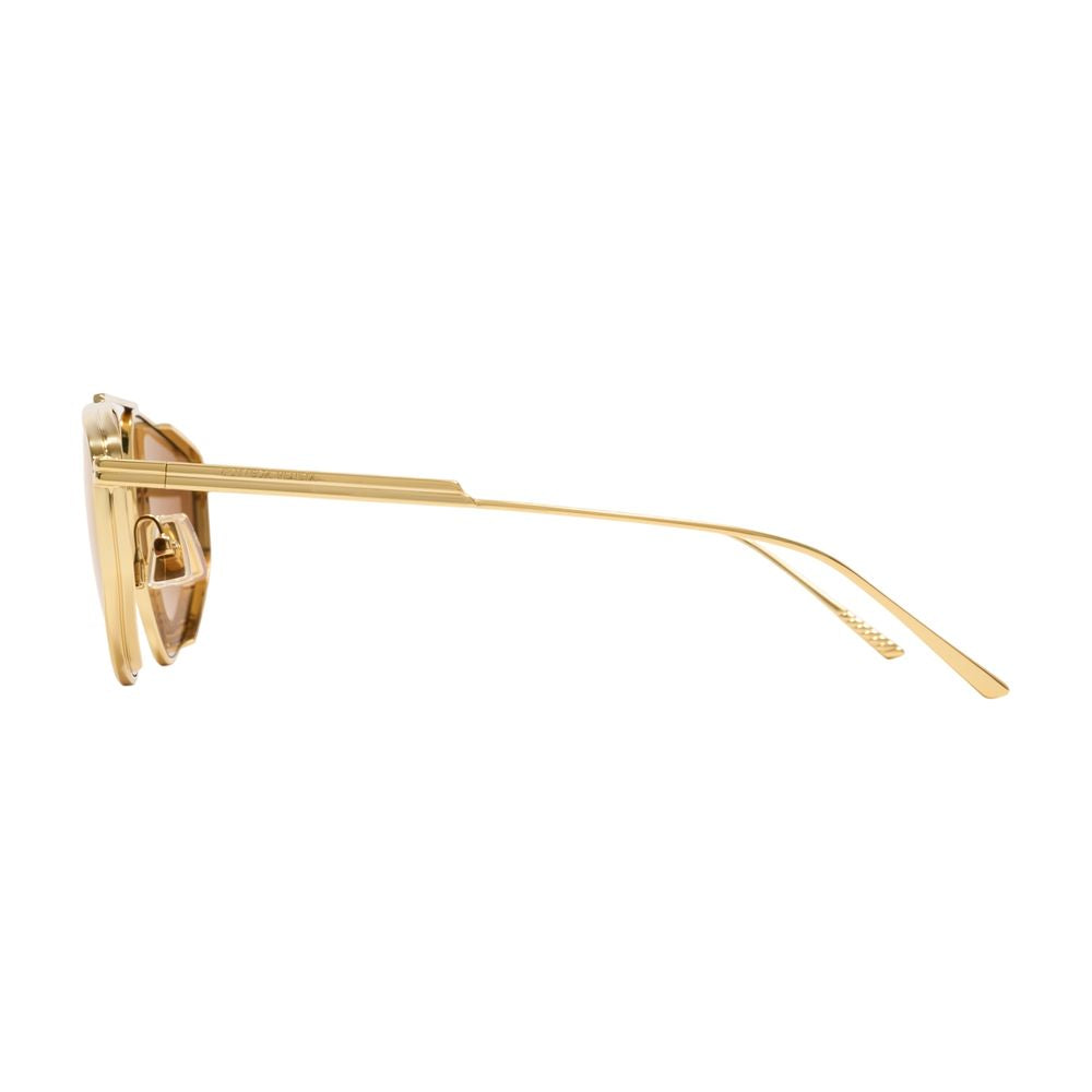 Sonnenbrille Bv1466s - Bottega Veneta - Metall - Golden