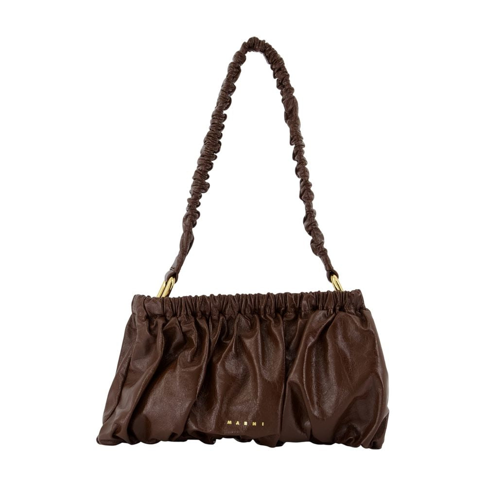 Umhängetasche – Marni – Leder – Braun