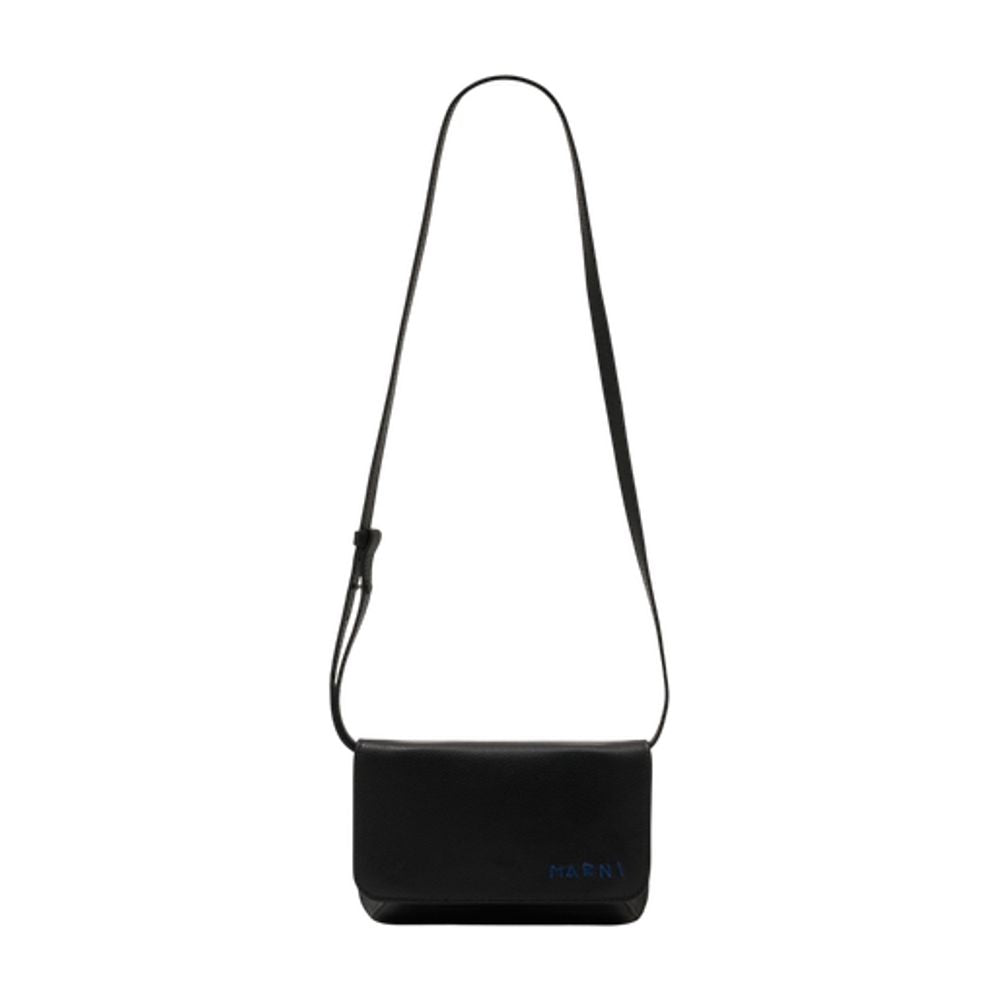 Clutch – Marni – Leder – Schwarz