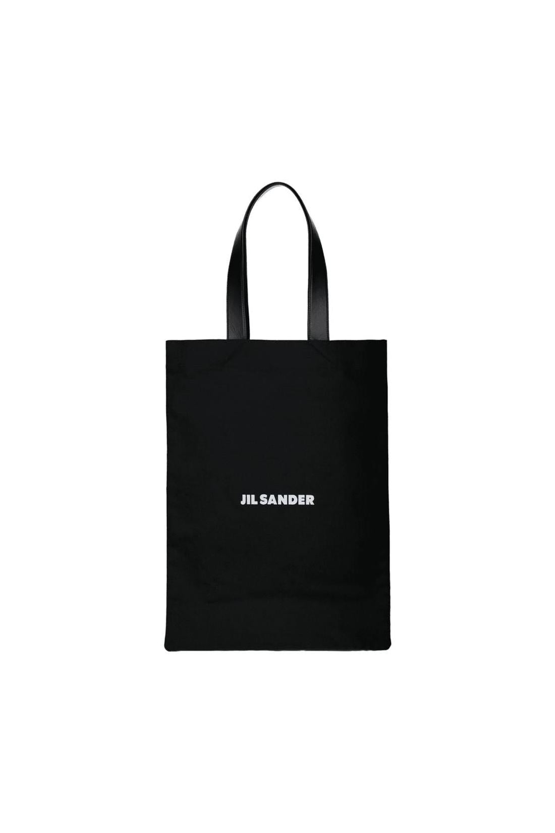 Tote Bag Book - Jil Sander - Baumwolle - Schwarz
