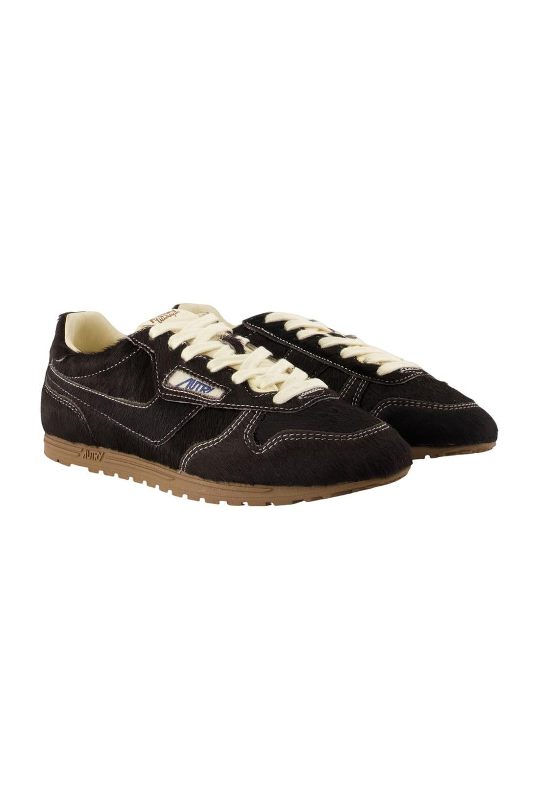 Windspin Low Sneakers - Autry - Leder - Braun
