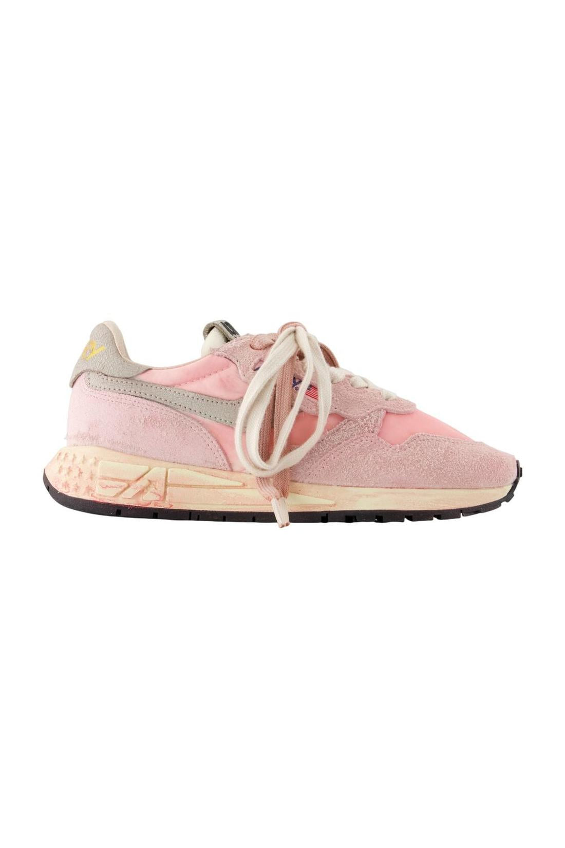 Autry-Sneakers Reelwind Supervintage - Autry - Nylon - Pink-Sneaker-Black-Deal-Outlet-by-ARCHIVIST