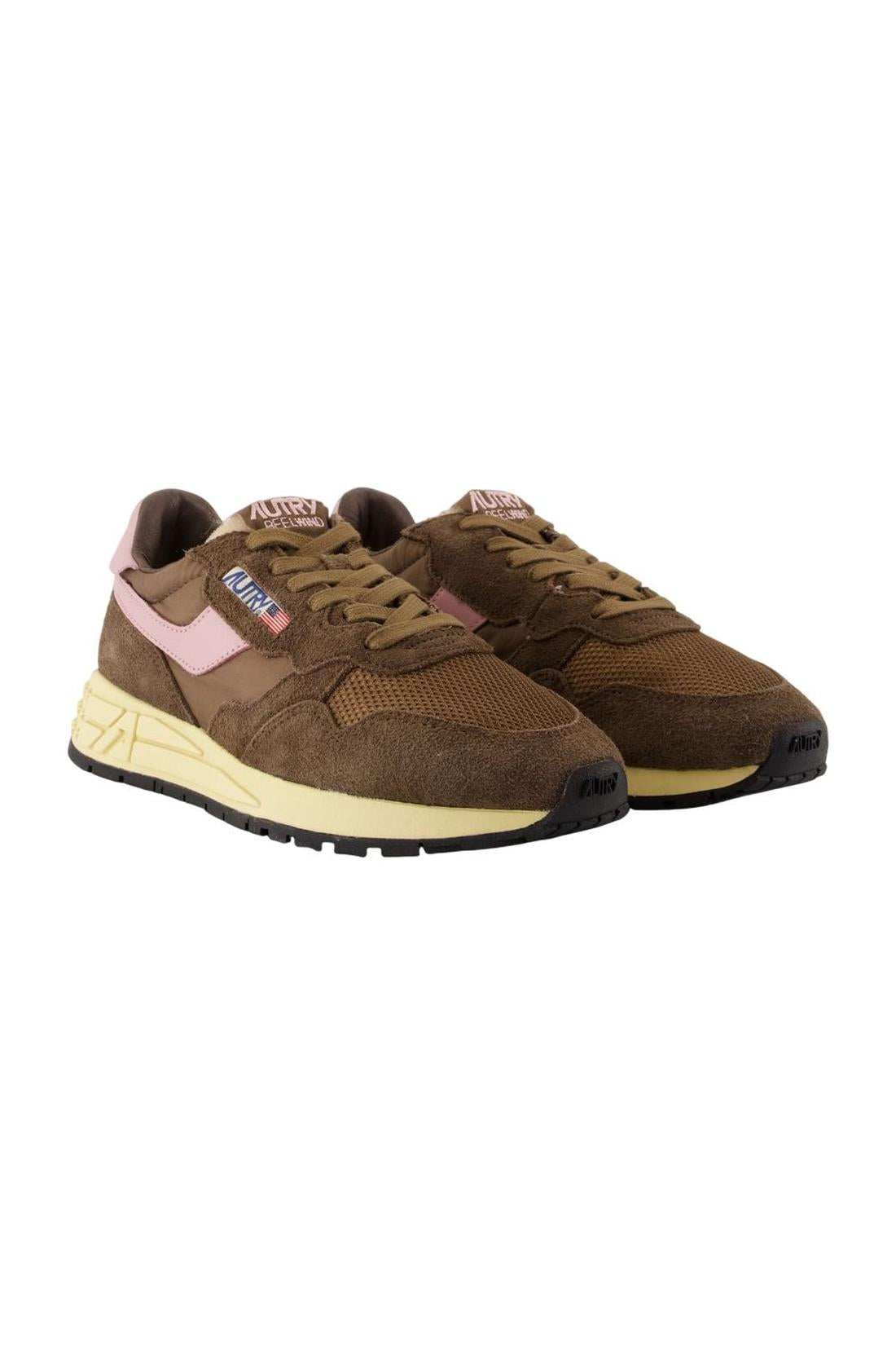 Sneakers Reelwind - Autry - Leder - Braun-Sneaker-Autry-ARCHIVIST