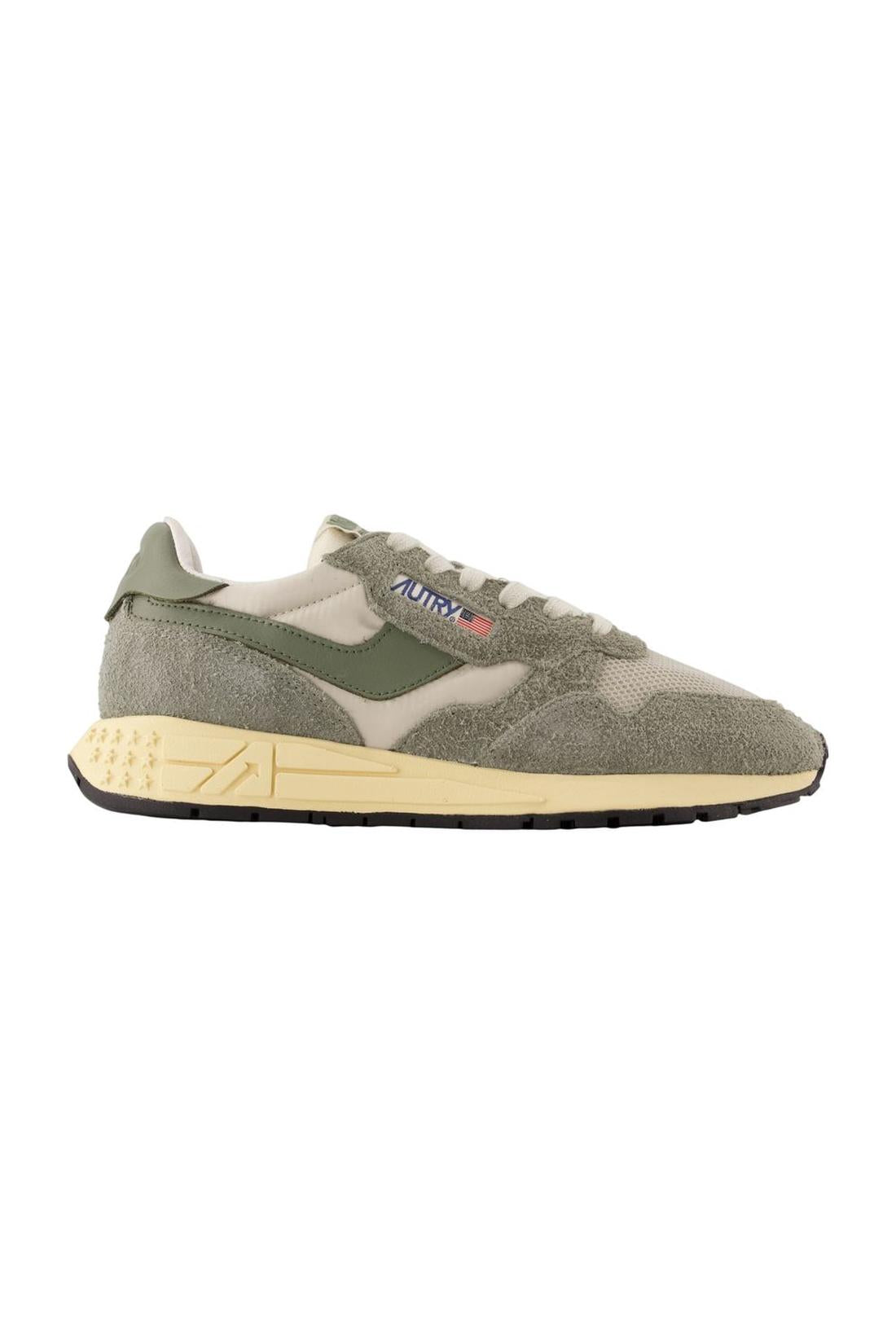 Sneakers Reelwind Low - Autry - Leder - Grün
