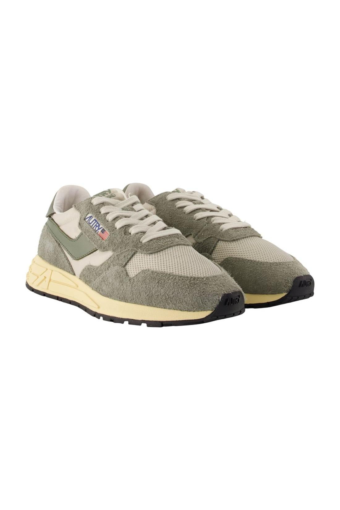 Sneakers Reelwind Low - Autry - Leder - Grün
