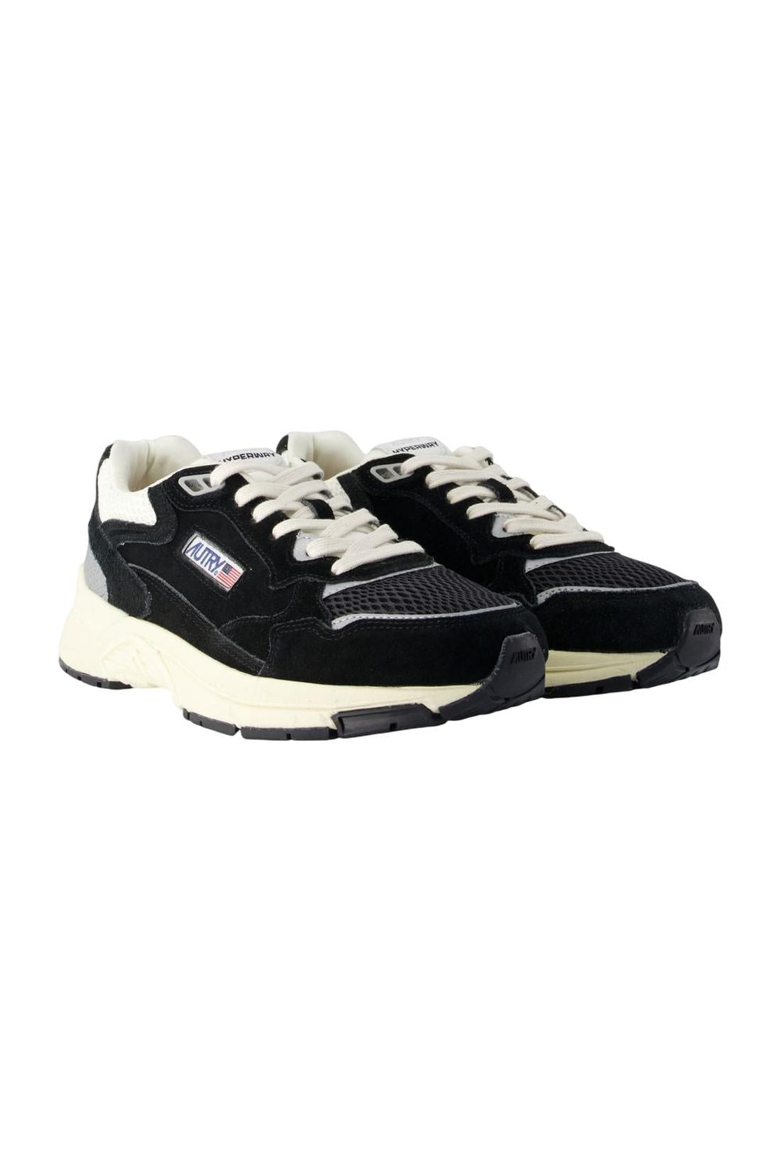 Hyperway Low Sneakers - Autry - Leder - Schwarz