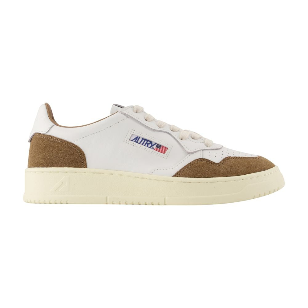 Sneakers Medalist Low - Autry - Leder - Weiß