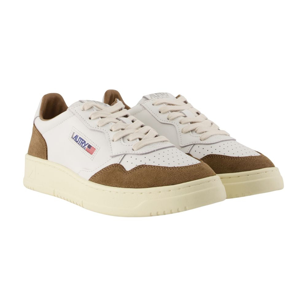 Sneakers Medalist Low - Autry - Leder - Weiß