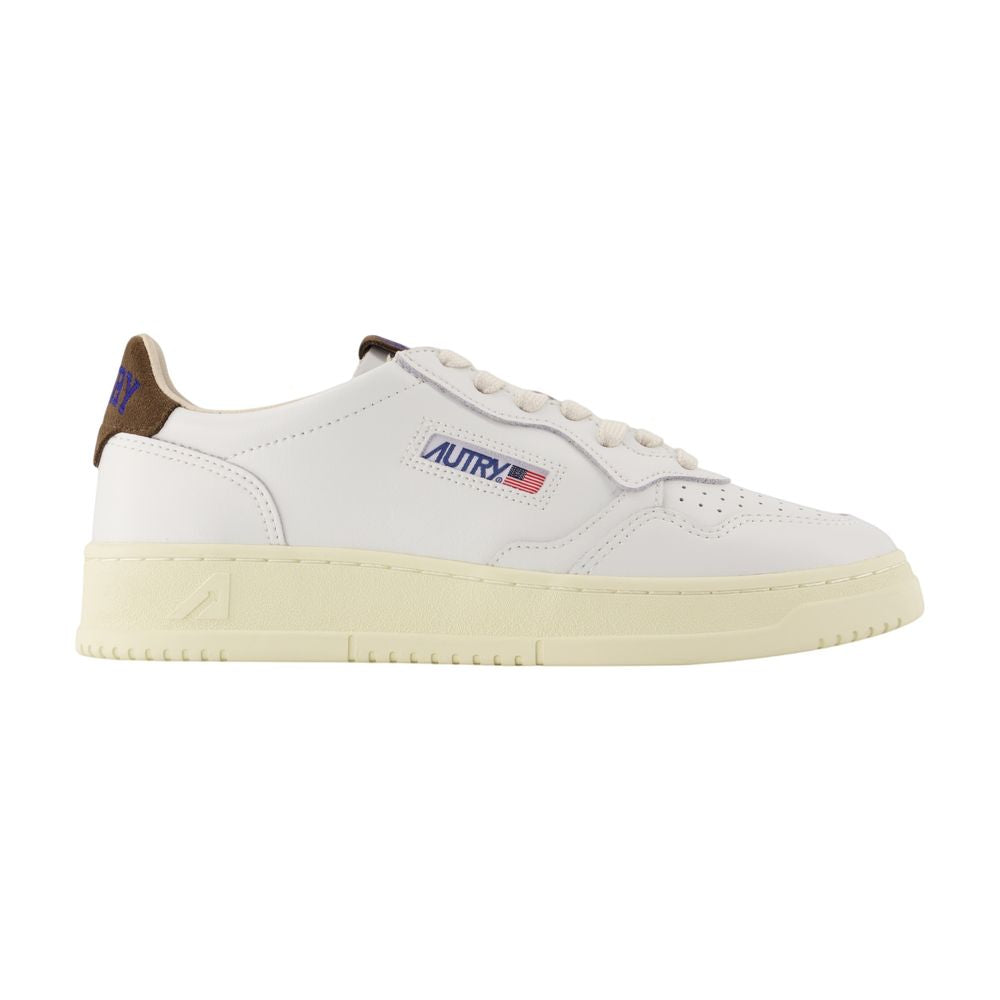 Sneakers Medalist Low - Autry - Leder - Weiß