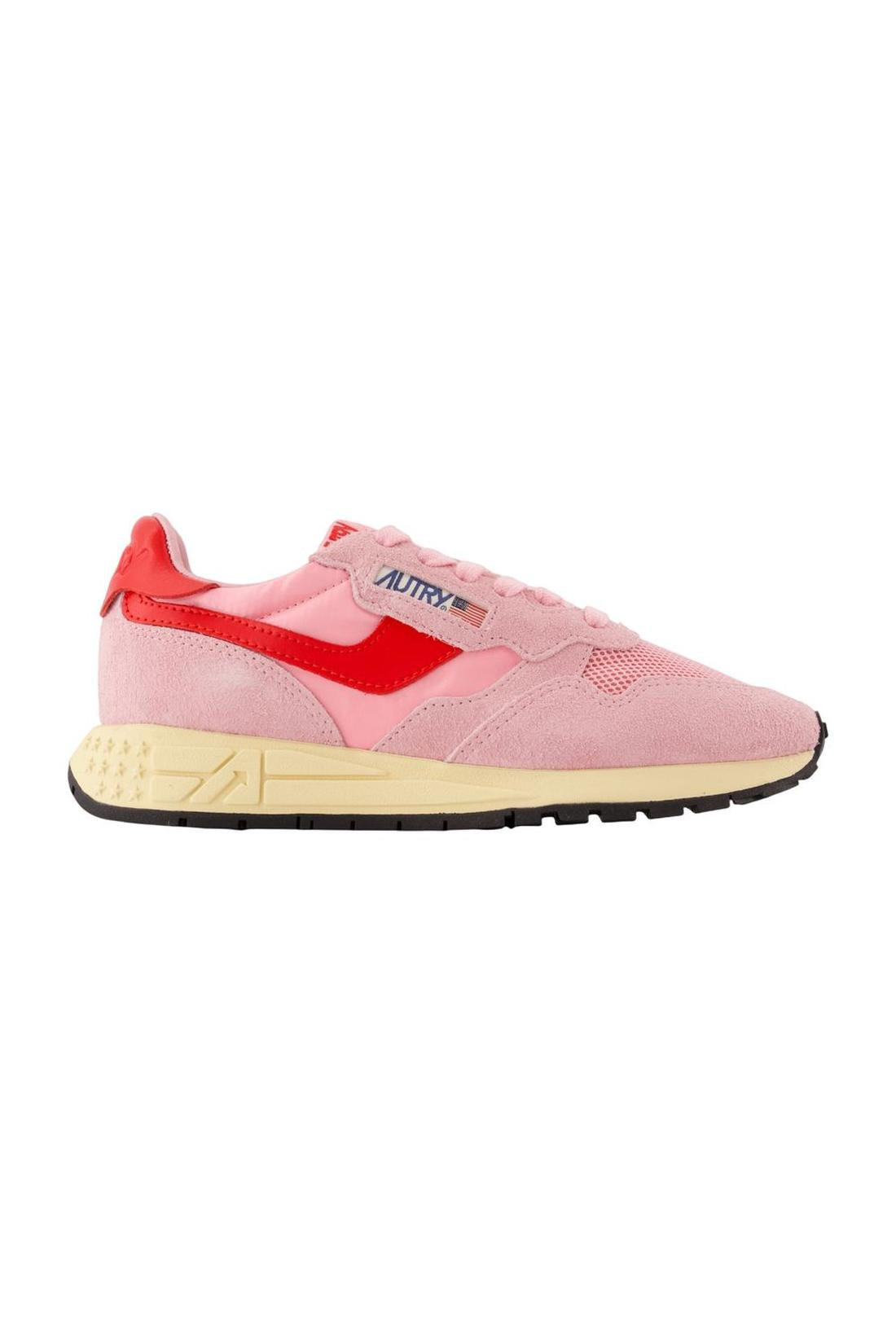 Sneaker Reelwind Low – Autry – Leder – Rosa
