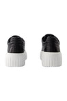 Hogan-Sneakers H-Stripes Allacciato - Hogan - Leder - Schwarz-Sneaker-Black-Deal-Outlet-by-ARCHIVIST