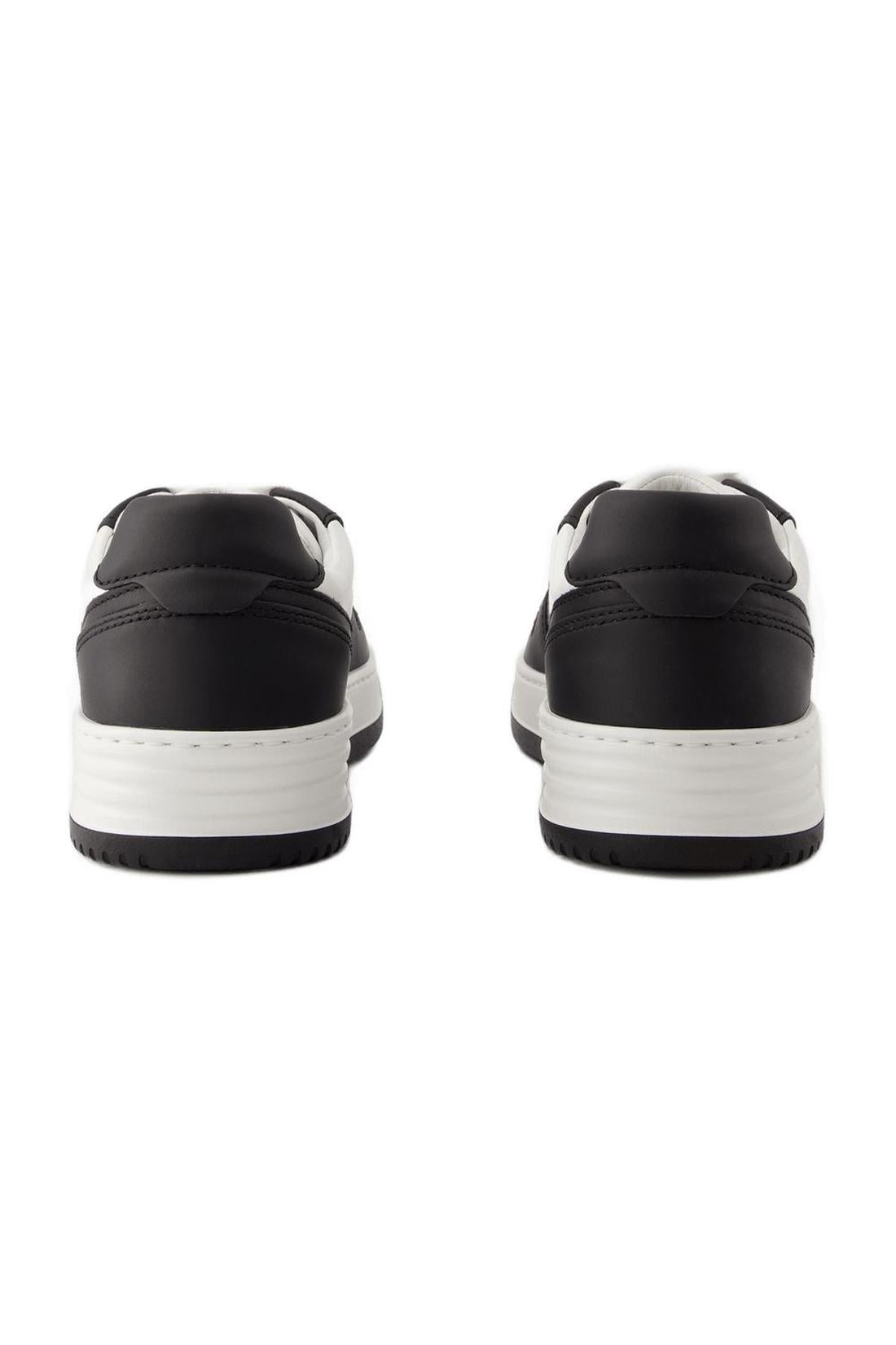 Sneakers H630 Allacciato - Hogan - Leder - Schwarz