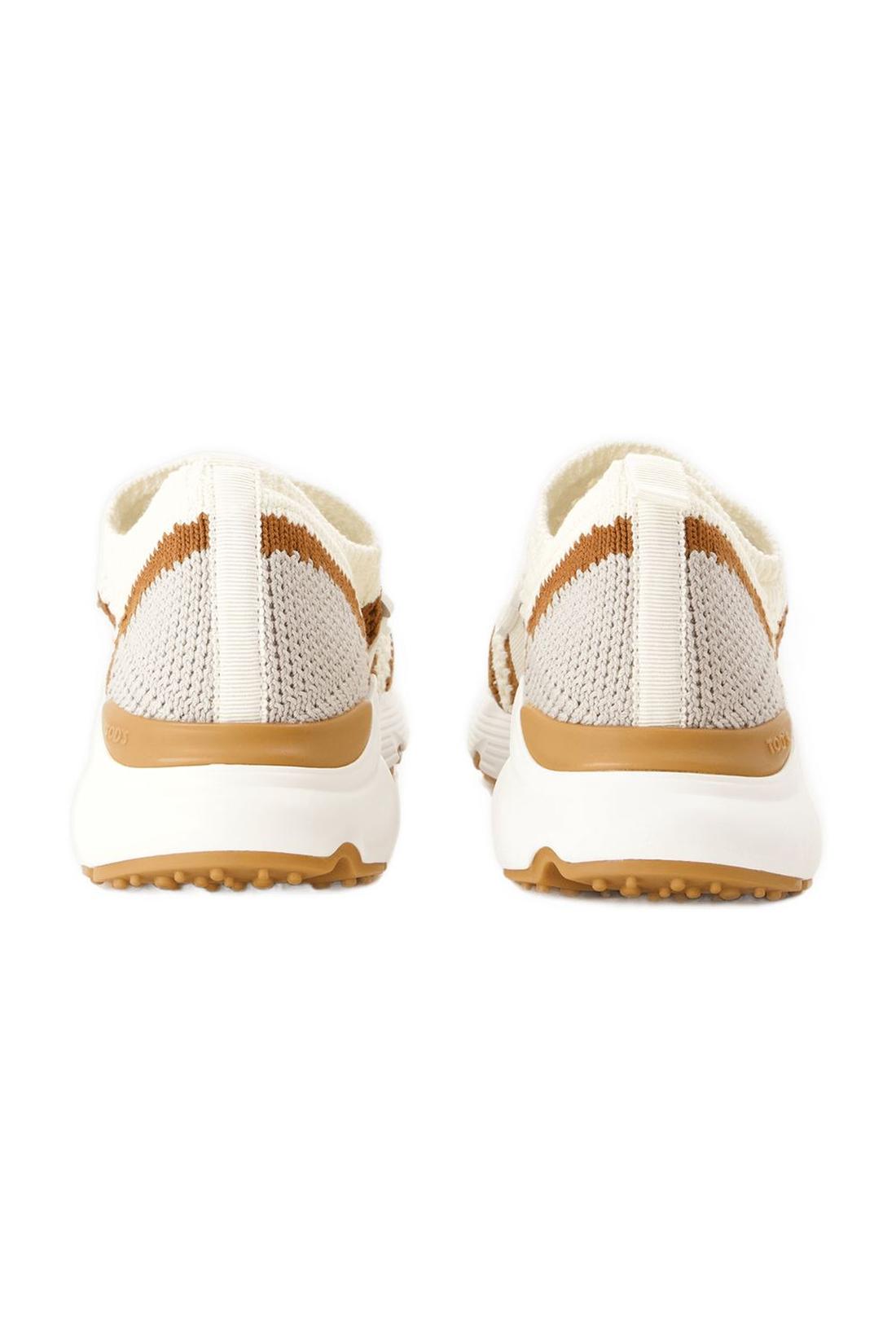 Sneakers Sport Run - &lt;#Tod's#&gt; - Canvas - Beige