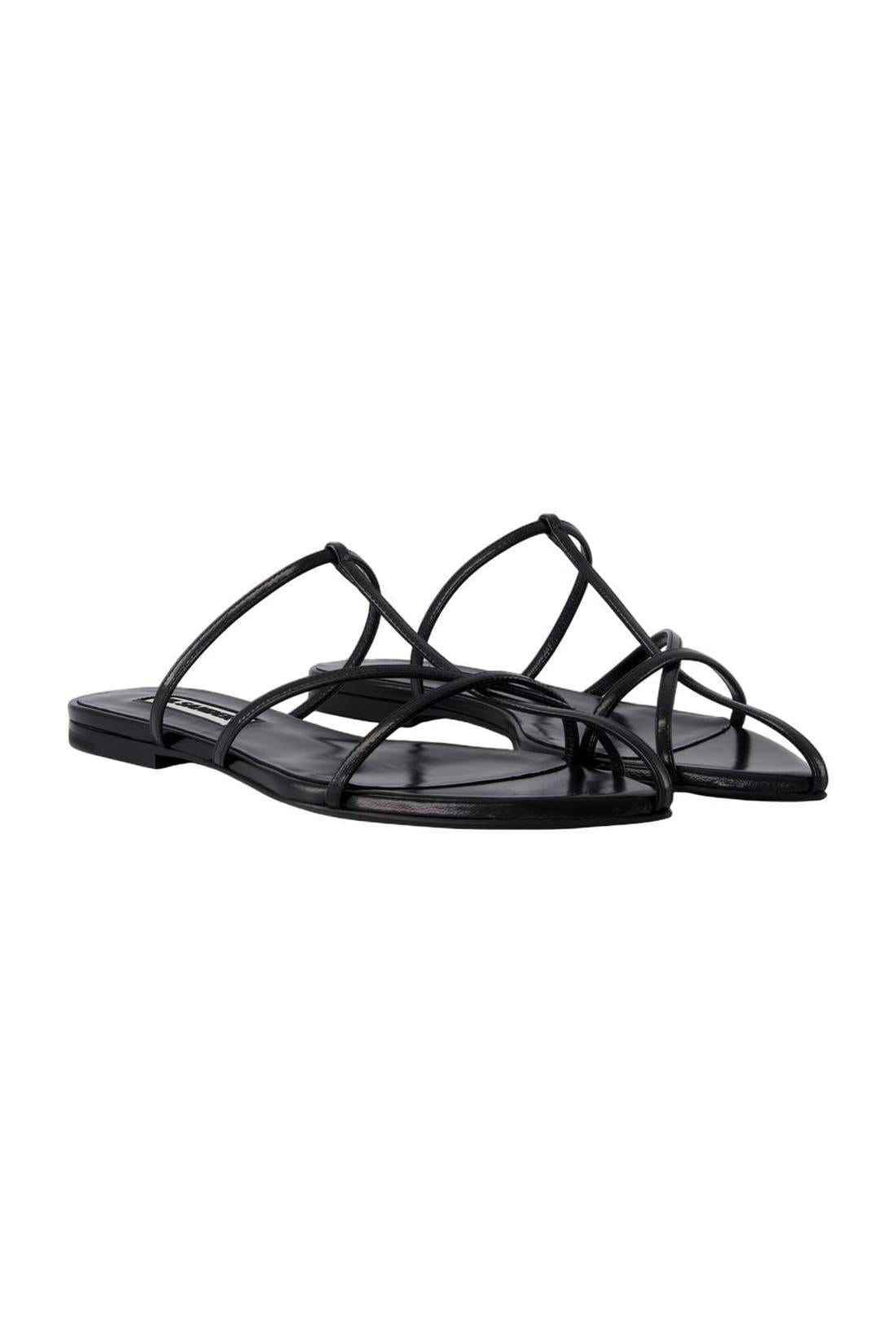 Sandalen - Jil Sander - Leder - Schwarz