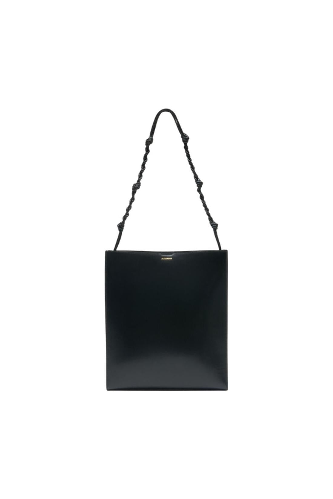 Tangle-Schultertasche - Jil Sander - Leder - Schwarz