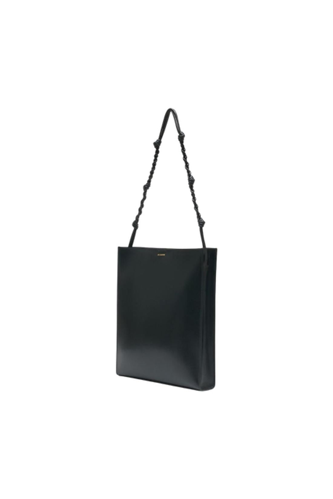 Tangle-Schultertasche - Jil Sander - Leder - Schwarz