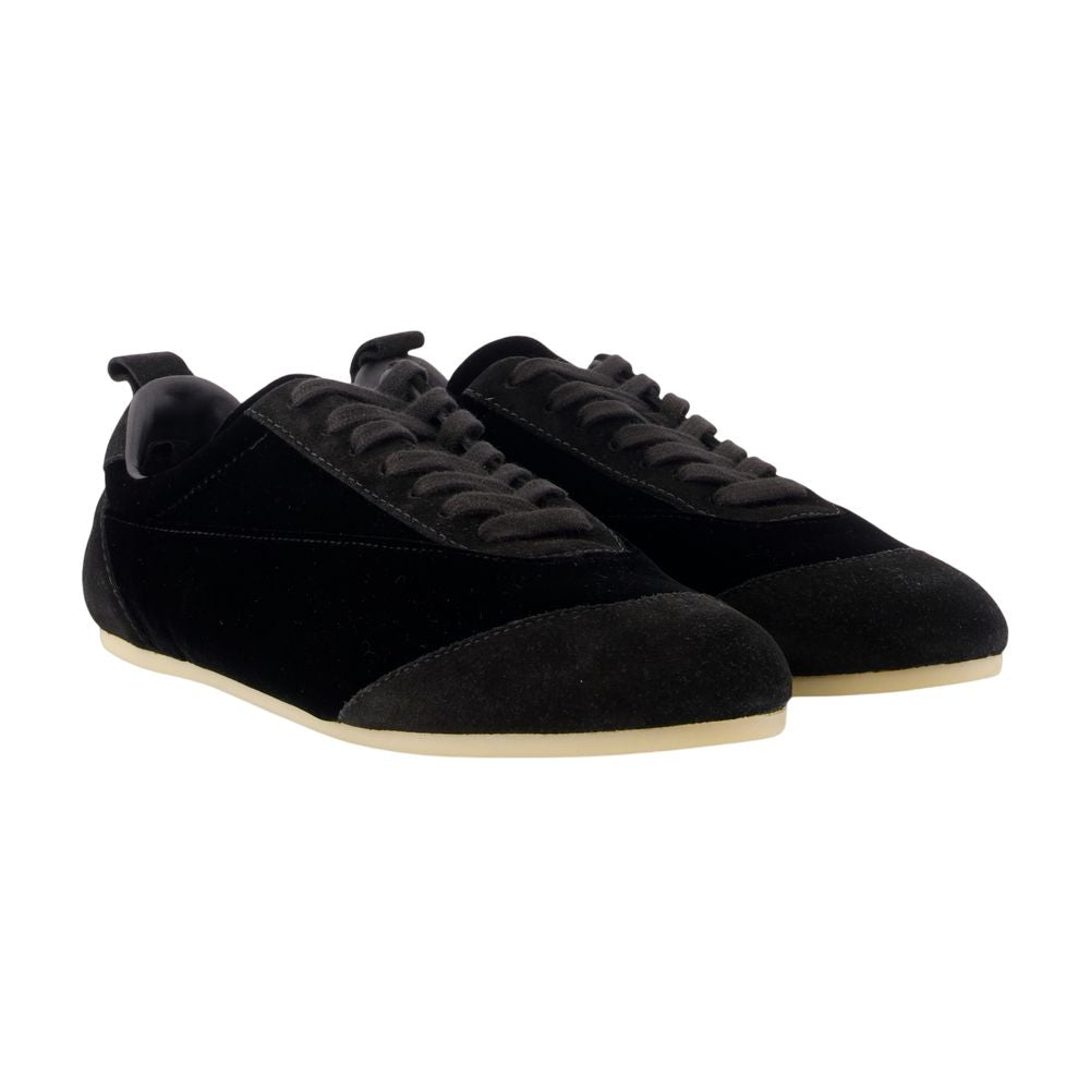 Etage Sneakers – Jil Sander – Leder – Schwarz
