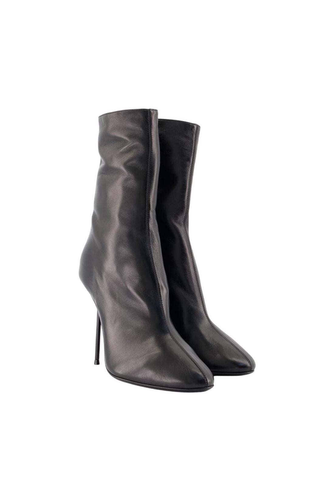 Stiefeletten Lidia – Paris Texas – Leder – Schwarz