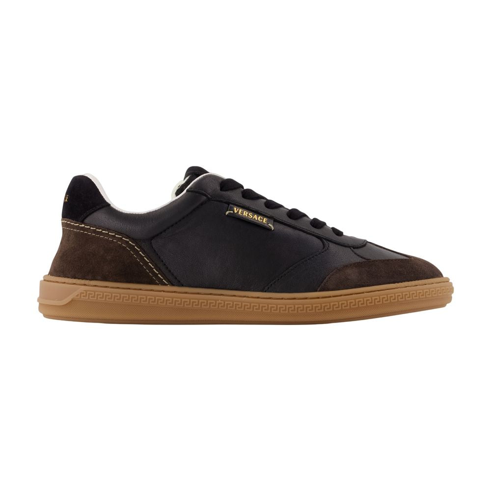 Sneakers - Versace - Leder - Schwarz