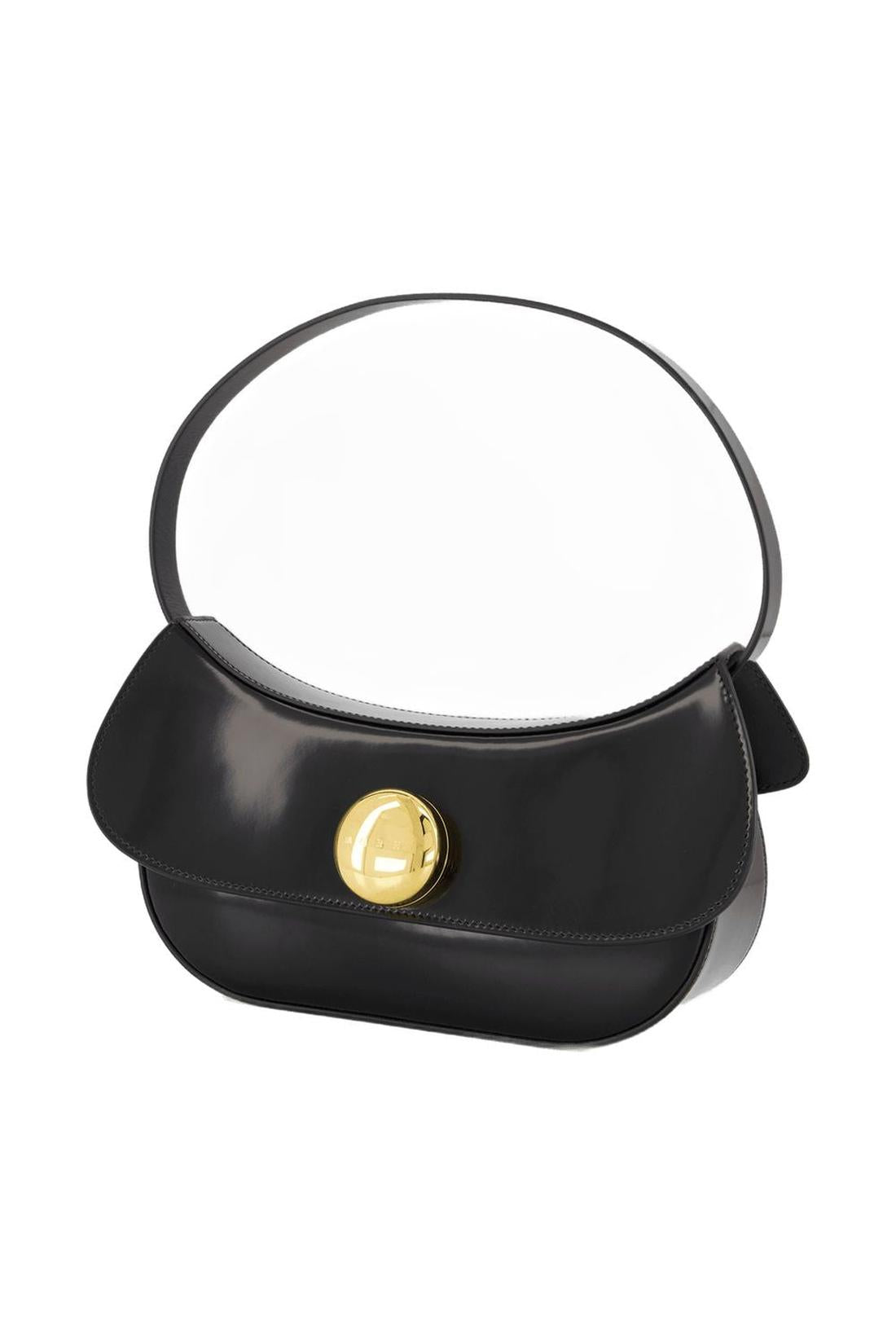 Marni-Hobo Medium - Marni - Leder - Schwarz-Taschen-Black-Deal-Outlet-by-ARCHIVIST