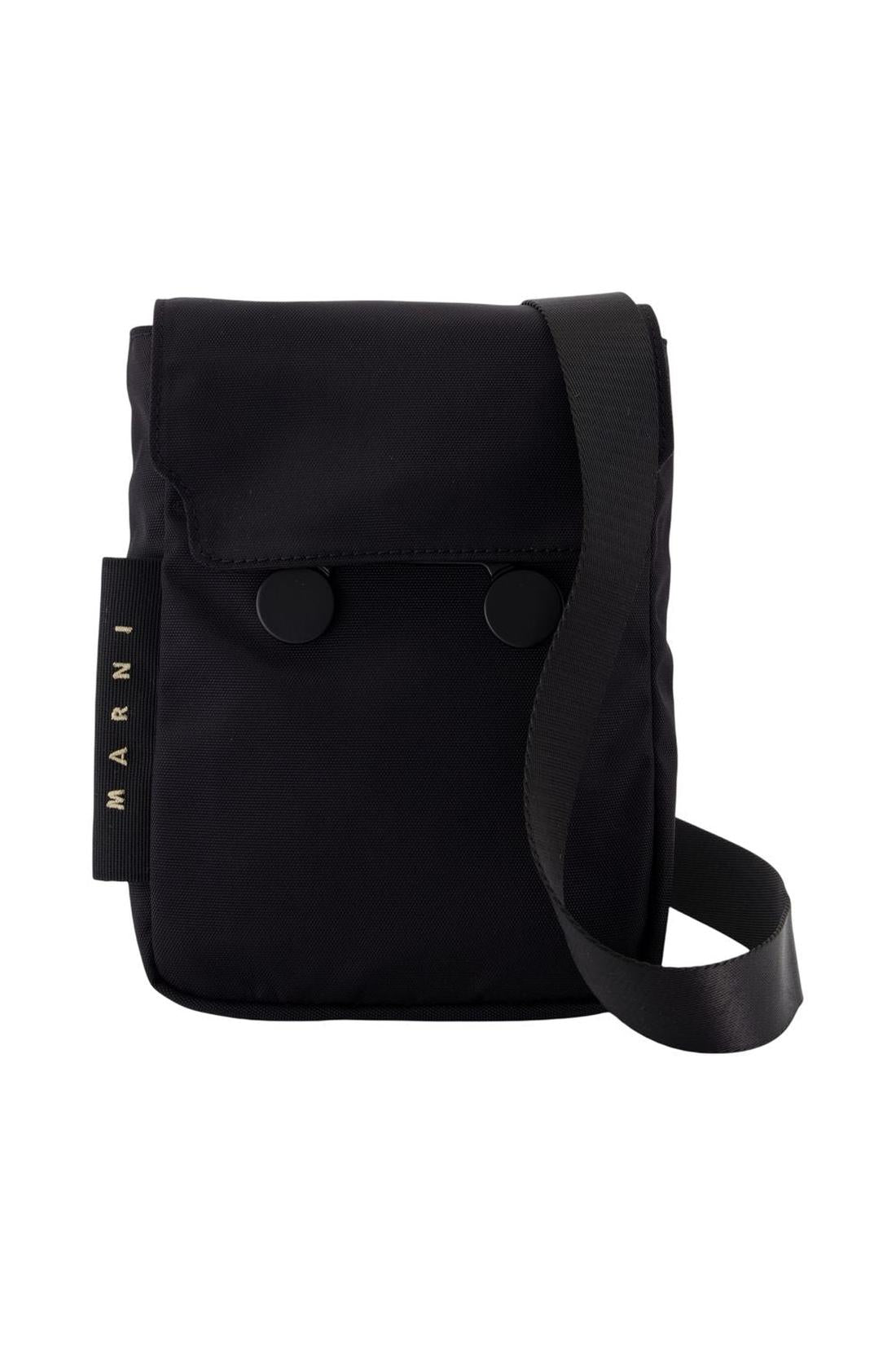 Marni-Cityscape Clutch - Marni - Synthetik - Schwarz-Outdoor-Black-Deal-Outlet-by-ARCHIVIST