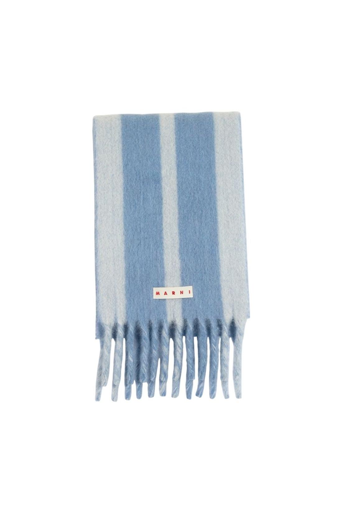 Marni-Schal - Marni - Wolle - Blau-Outdoor-Black-Deal-Outlet-by-ARCHIVIST