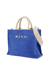 Marni-Small Schultertasche - Marni - Baumwolle - Blau-Taschen-Black-Deal-Outlet-by-ARCHIVIST