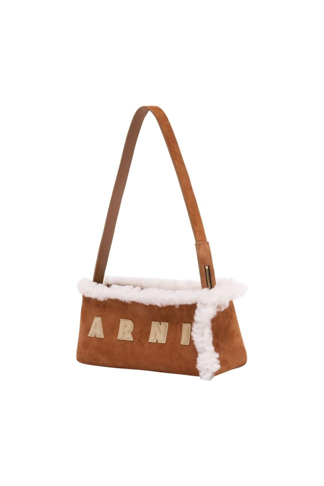 Marni-Museo Schultertasche - Marni - Leder - Braun-Taschen-Black-Deal-Outlet-by-ARCHIVIST