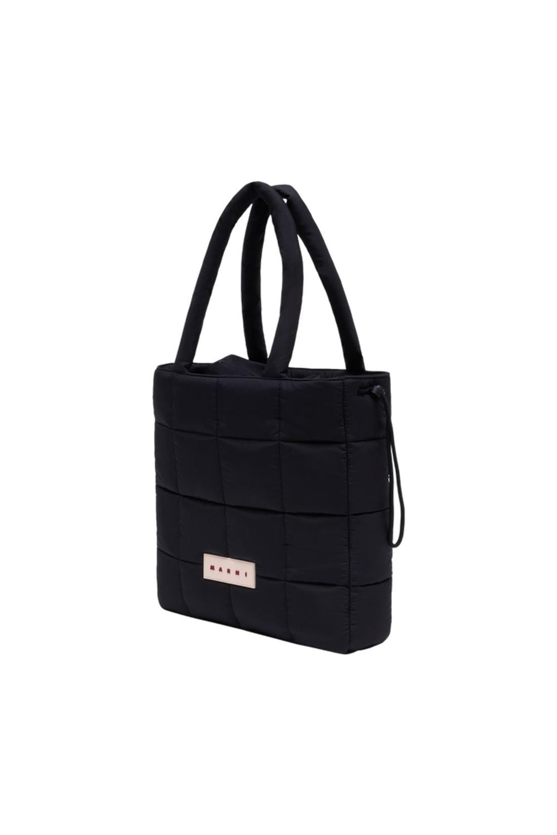 Marni-Einkaufstasche - Marni - Synthetik - Schwarz-Taschen-Black-Deal-Outlet-by-ARCHIVIST