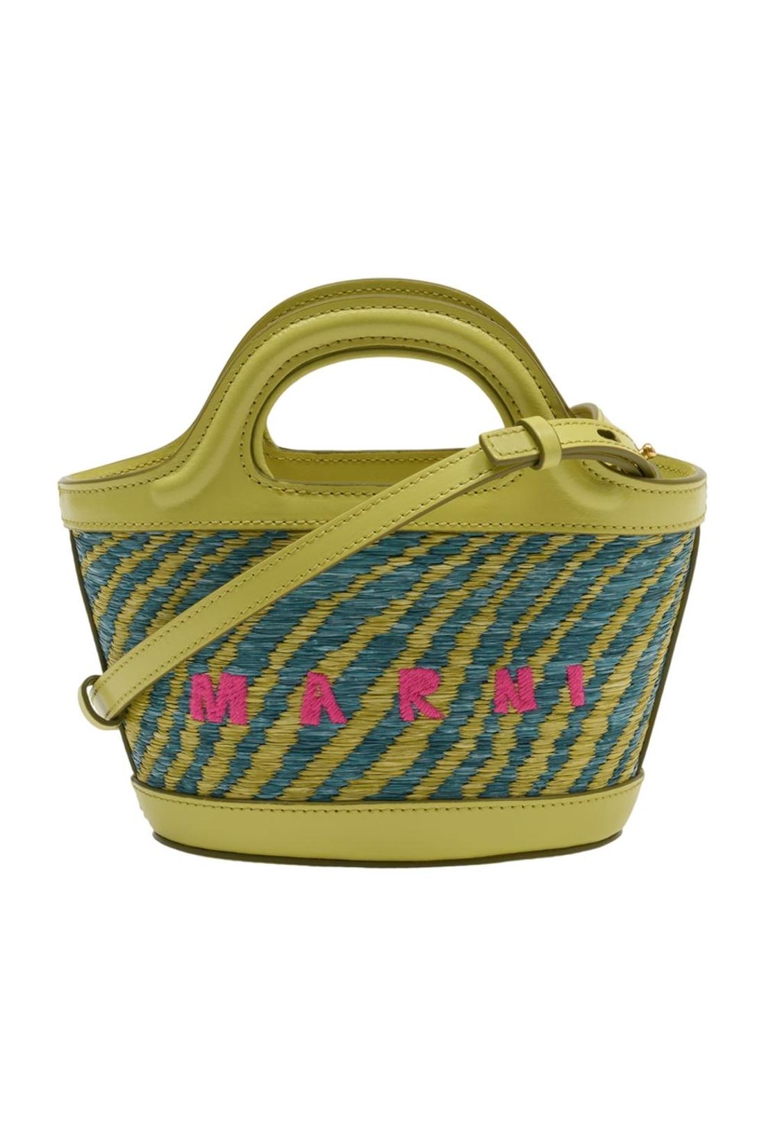 Tropicalia Micro Handtasche - Marni - Nylon - Grün-Taschen-Marni-One size-green-ARCHIVIST
