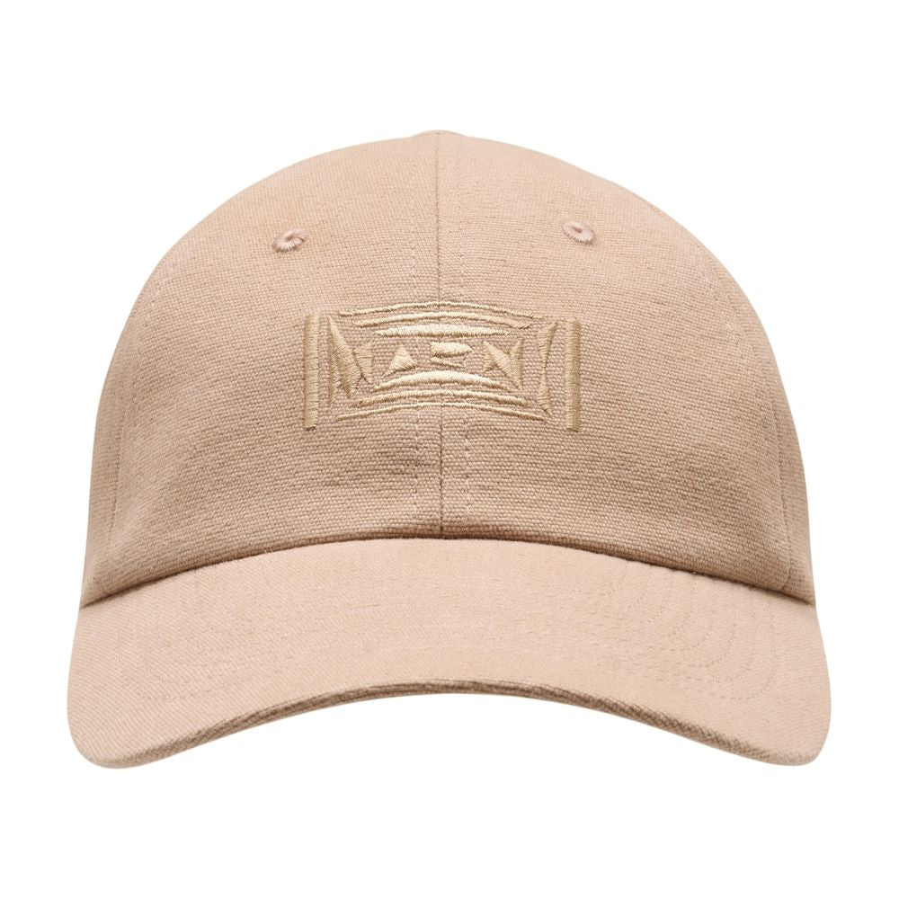 Mütze - Marni - Baumwolle - Beige