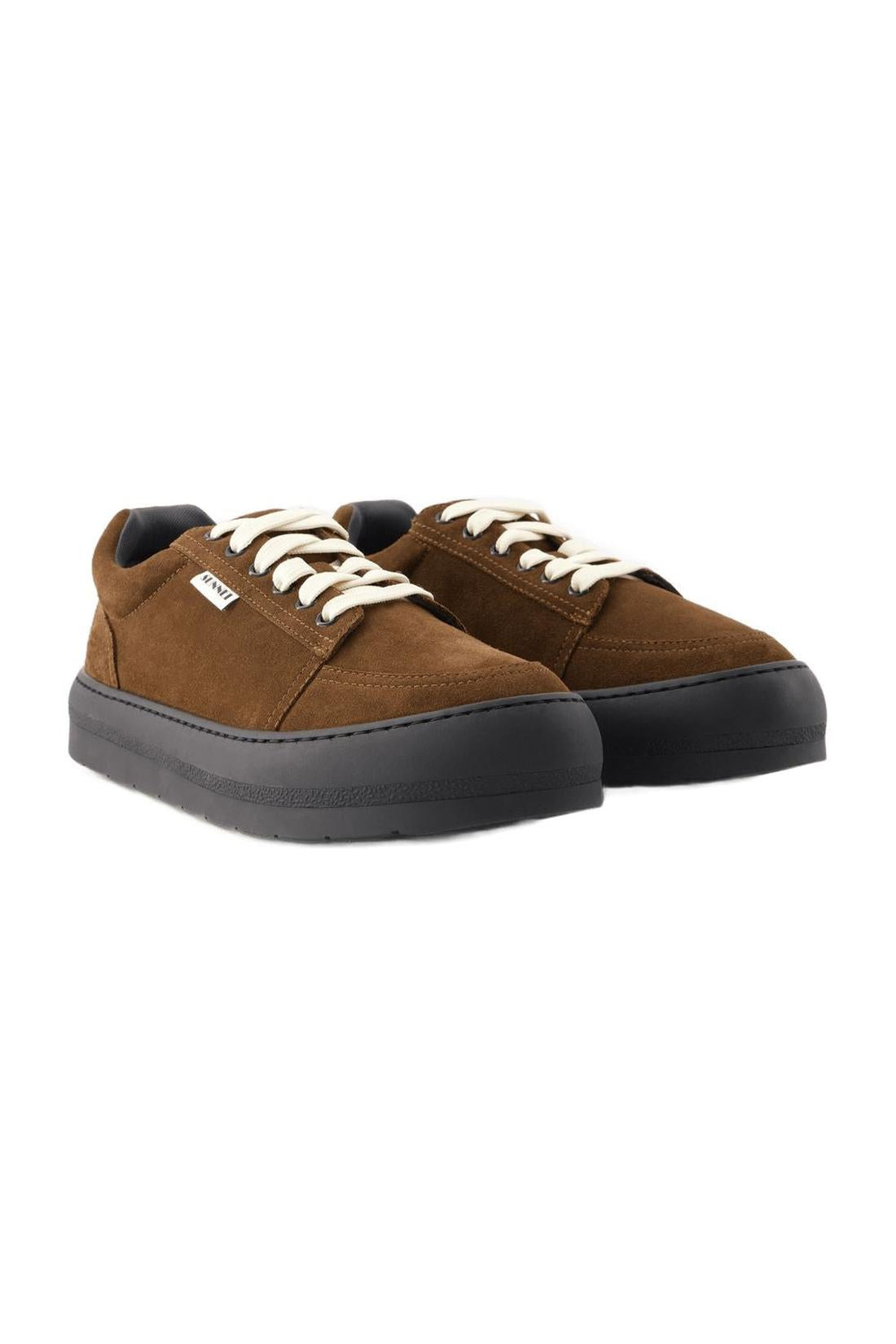 Dreamy Sneakers - Sunnei - Leather - Chocolate