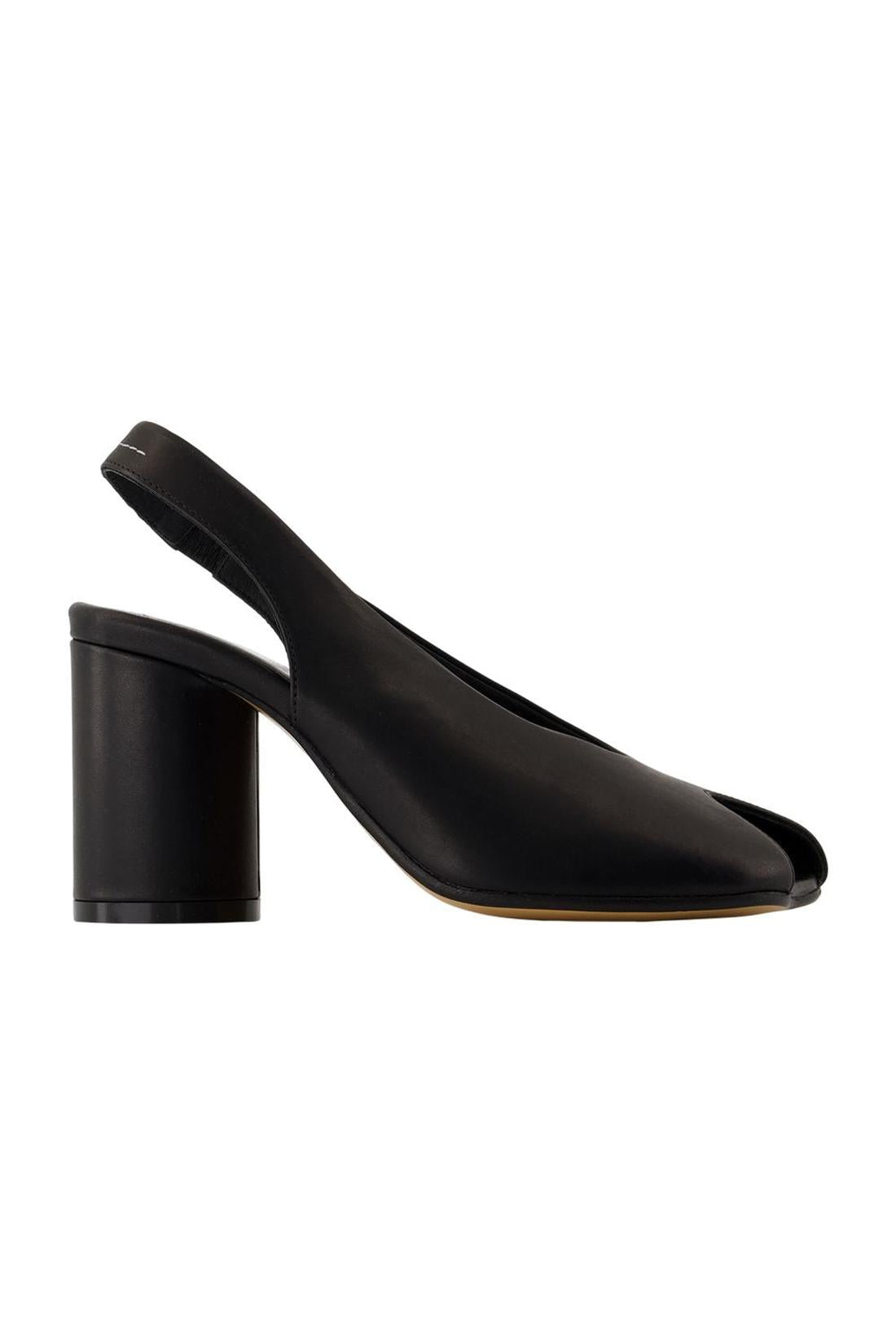 Pumps - MM6 Maison Margiela - Leather - Black