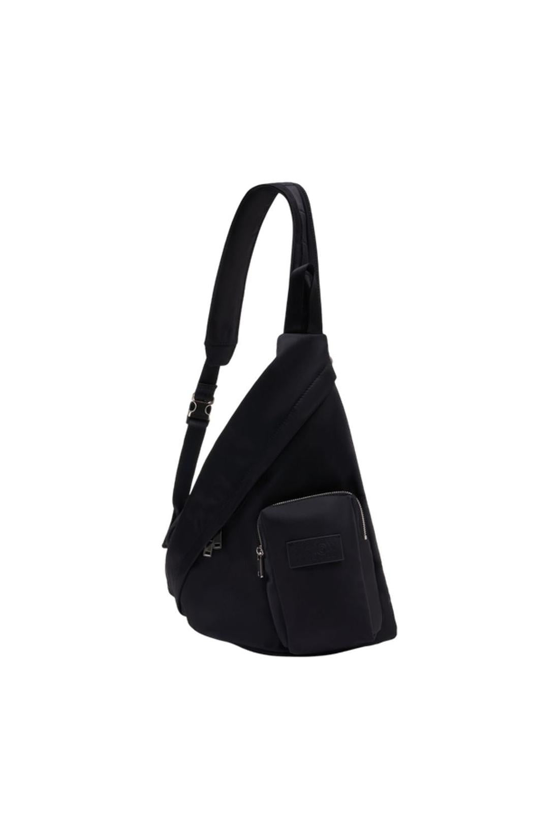 Japanese Sling Schultertasche - MM6 Maison Margiela - Nylon - Schwarz-Taschen-Mm6 Maison Margiela-ARCHIVIST