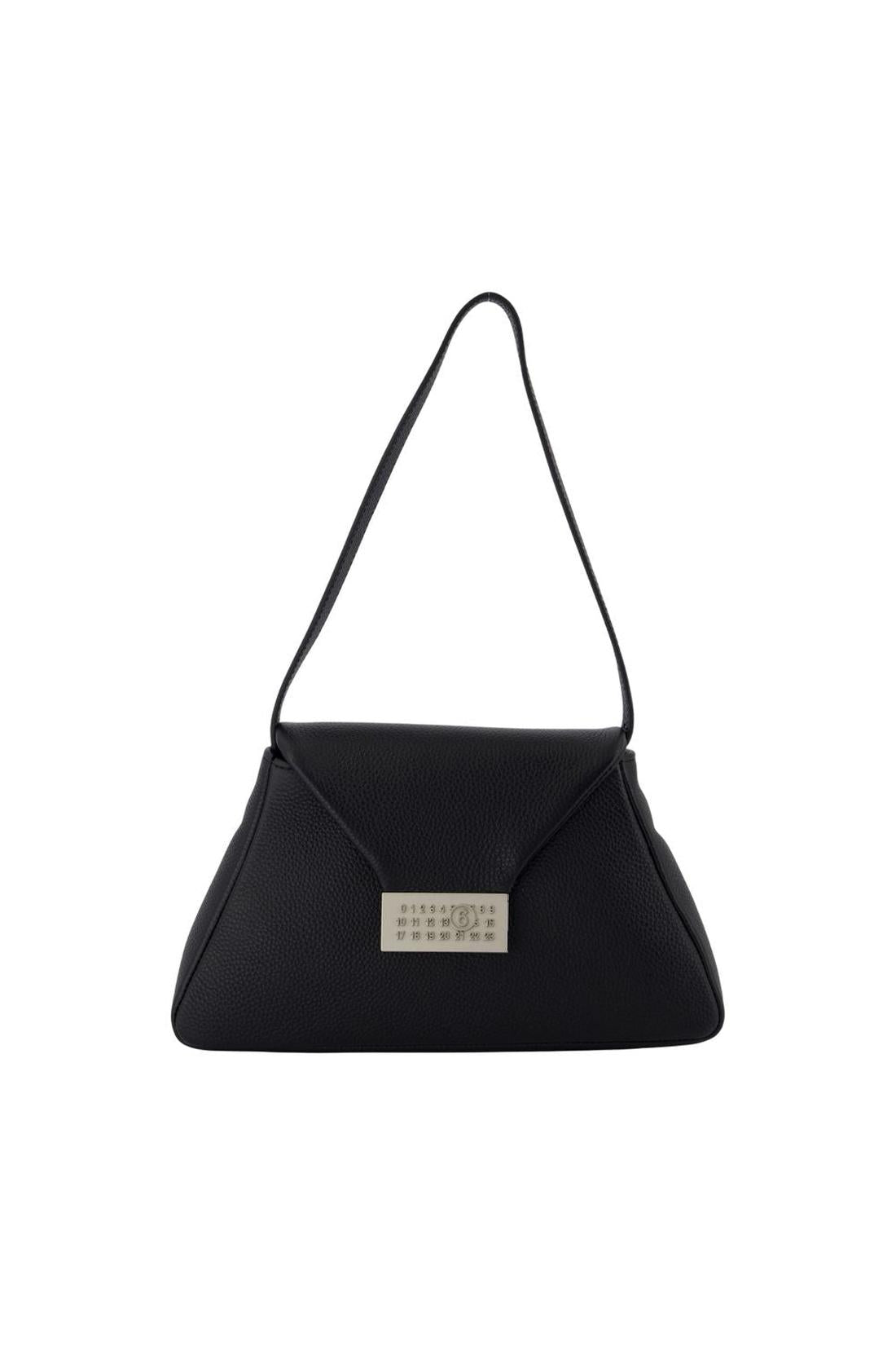 Mm6 Maison Margiela-Numericnew Pochette - MM6 Maison Margiela - Leder - Schwarz-Outdoor-Black-Deal-Outlet-by-ARCHIVIST