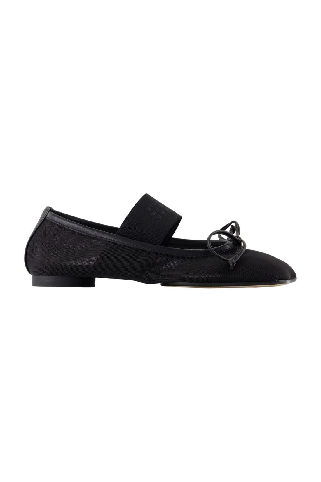 Ballerinas - MM6 Maison Margiela - Nylon - Schwarz-schuhe / flache-schuhe-Mm6 Maison Margiela-EU36-black-ARCHIVIST