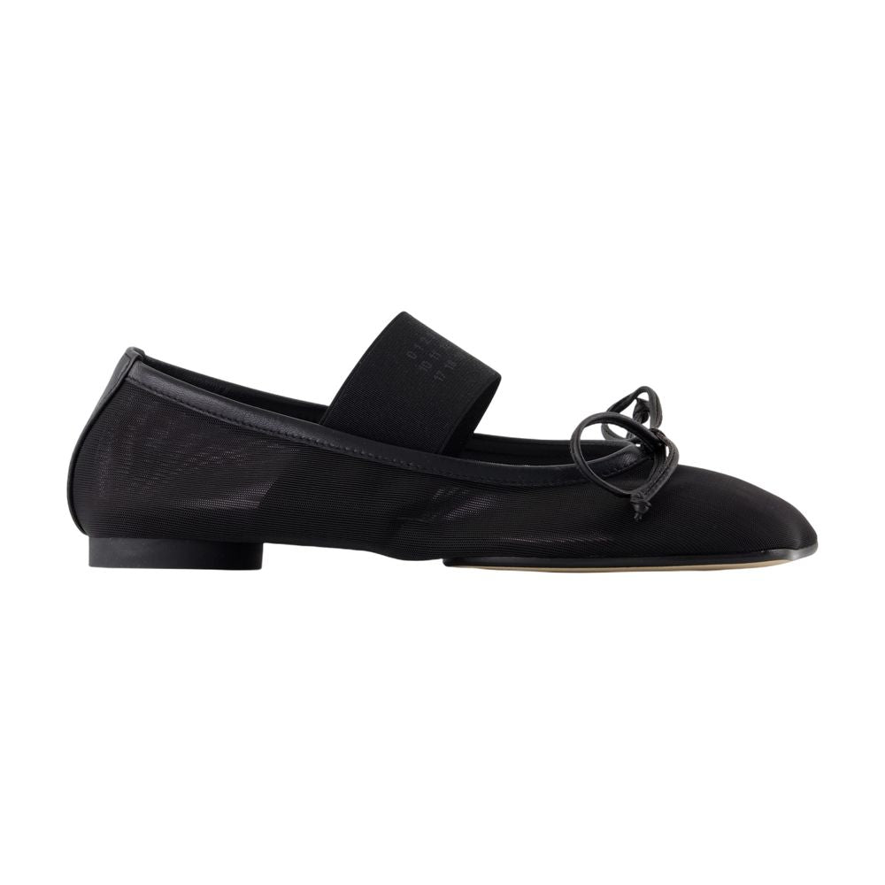 Ballerinas - MM6 Maison Margiela - Nylon - Schwarz