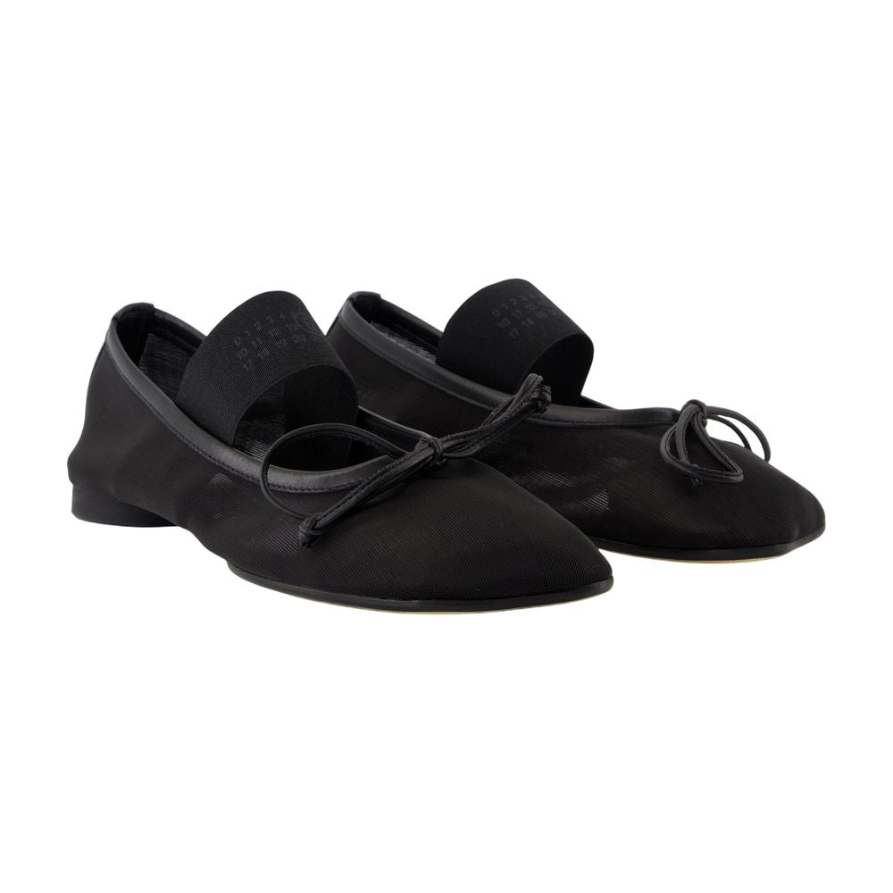 Ballerinas - MM6 Maison Margiela - Nylon - Schwarz