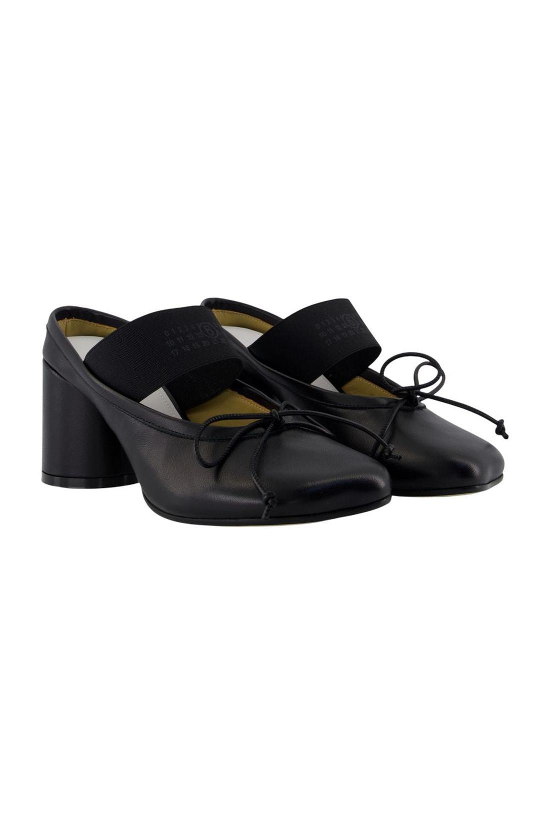 Sandalen - MM6 Maison Margiela - Leder - Schwarz