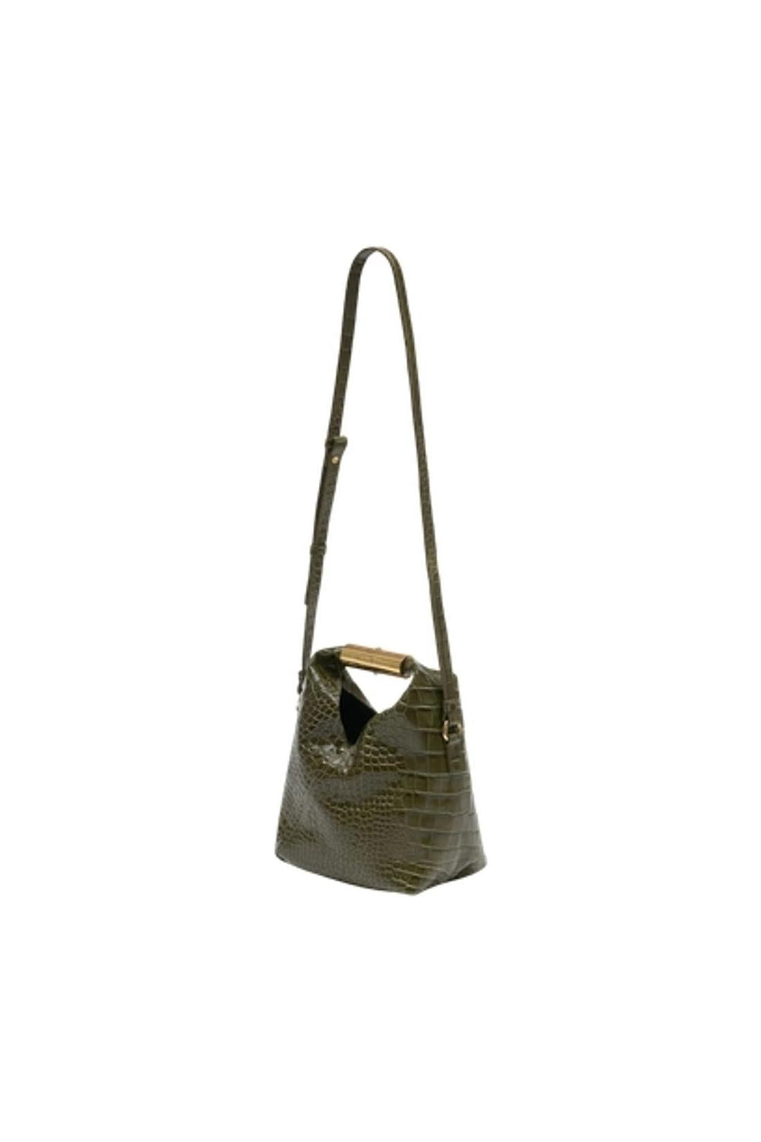 Japanese Small Schultertasche - MM6 Maison Margiela - Leder - Khaki