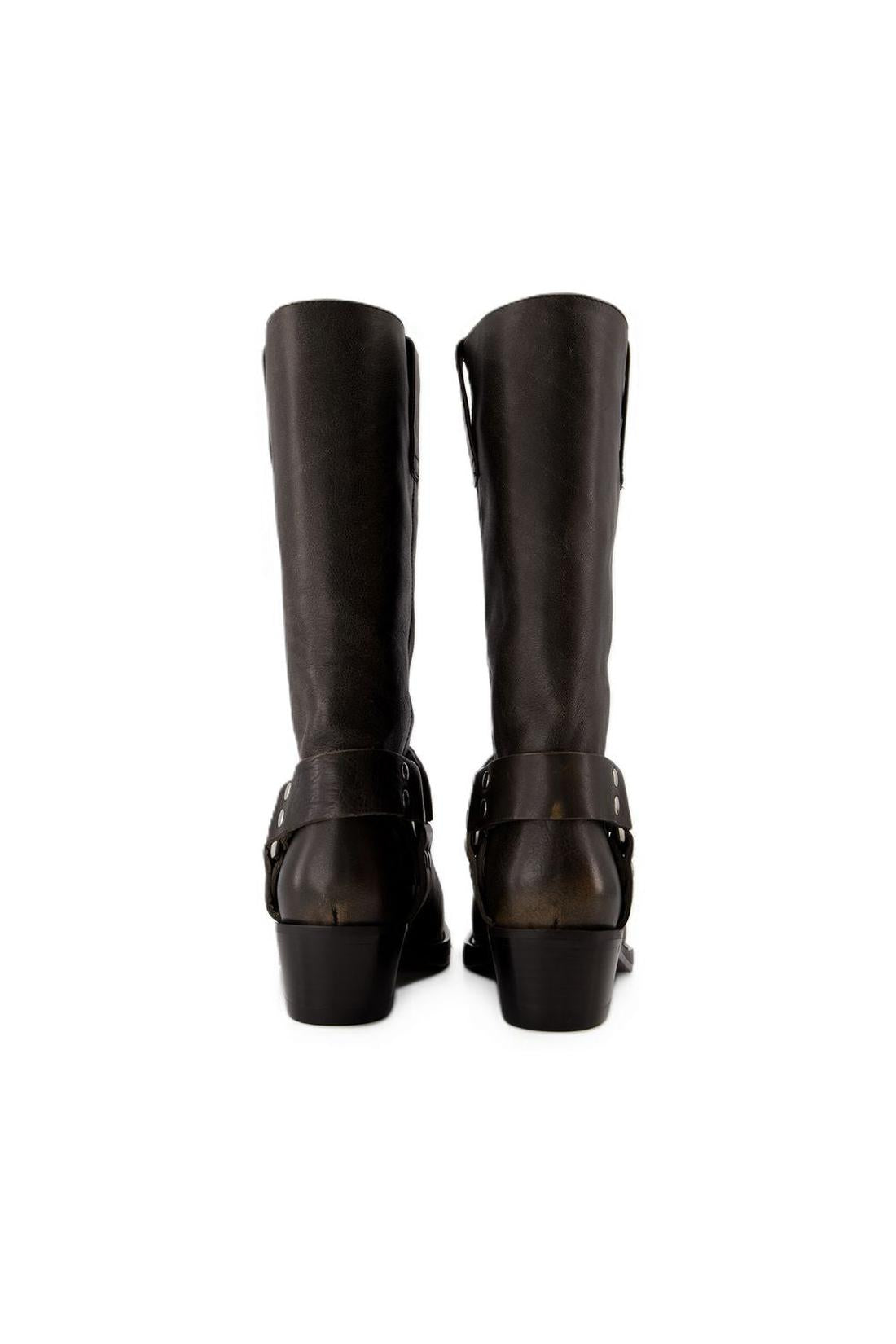 Roxy Boot Stiefel - Paris Texas - Leder - Schwarz-schuhe / stiefel-Paris Texas-ARCHIVIST