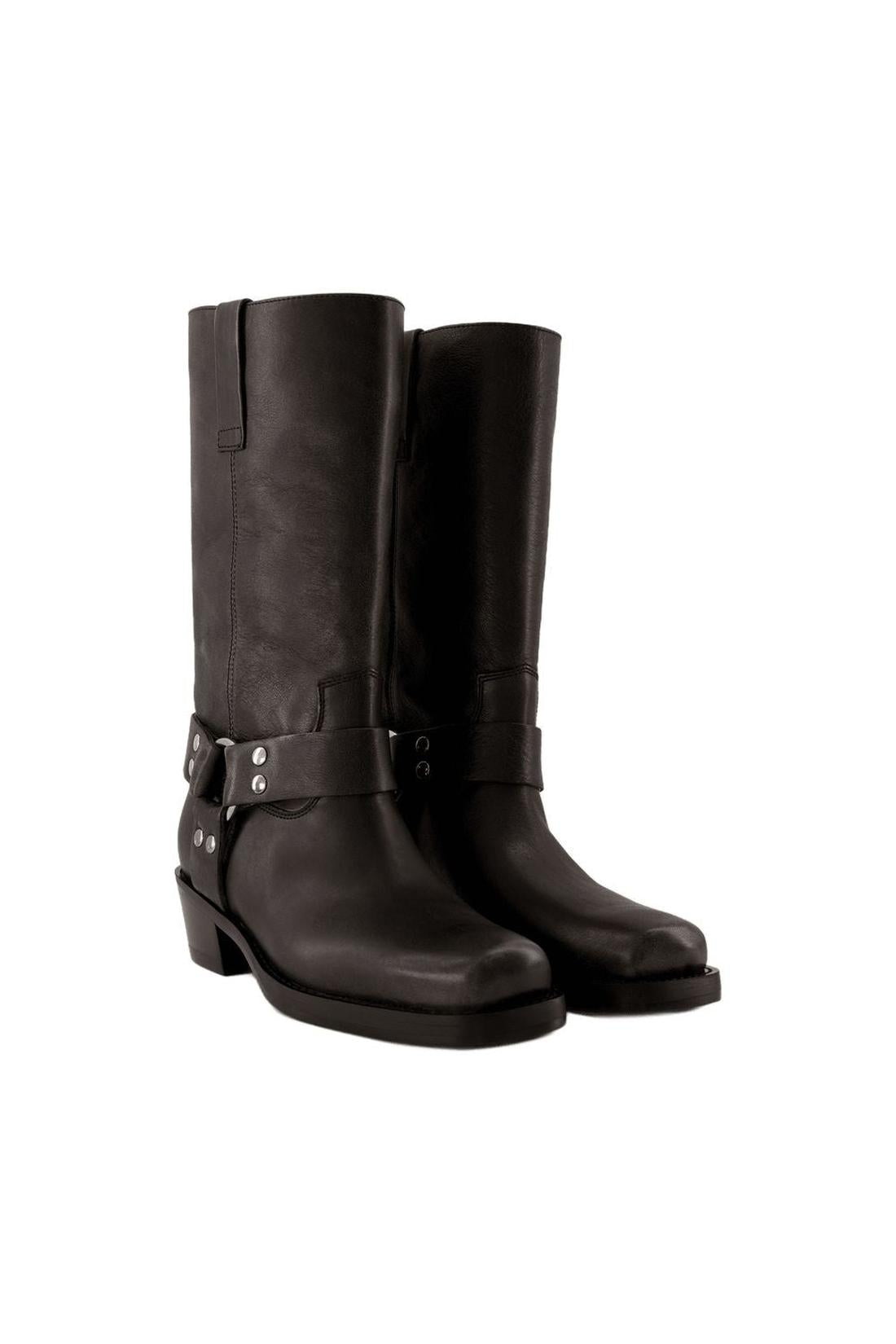 Roxy Boot Stiefel - Paris Texas - Leder - Schwarz-schuhe / stiefel-Paris Texas-ARCHIVIST