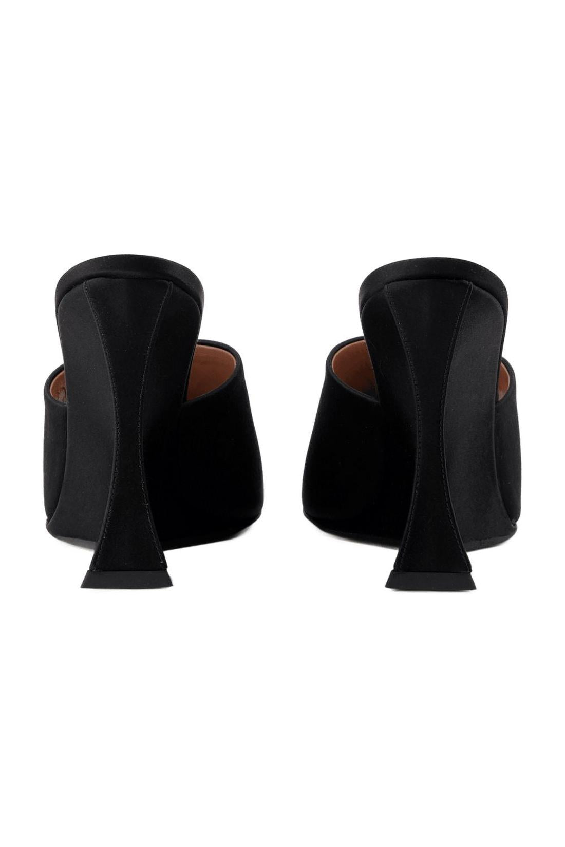 Nina Pumps - Paris Texas - Silk - Black