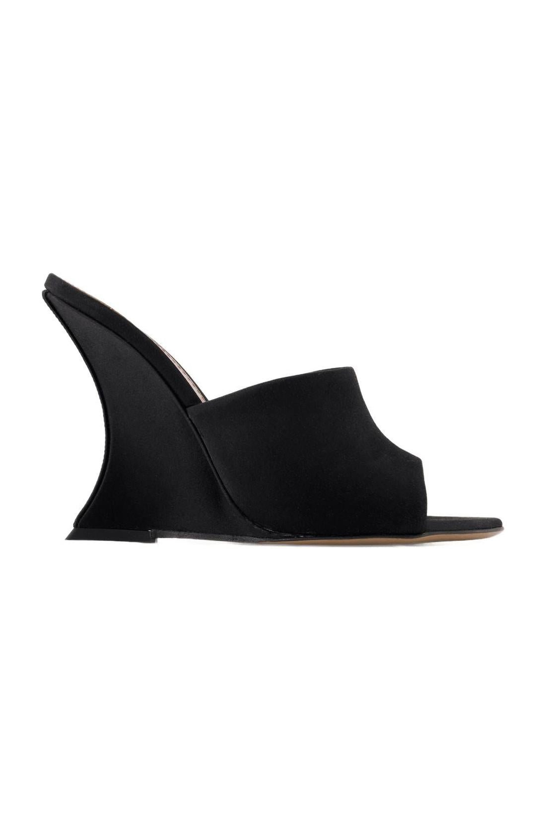 Nina Pumps - Paris Texas - Silk - Black