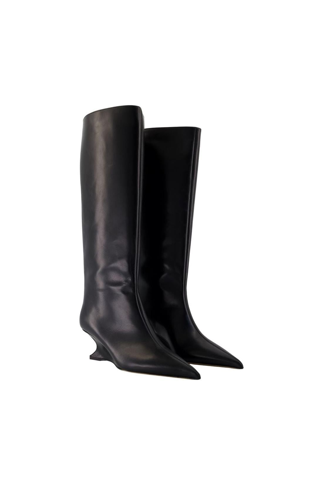 Paris Texas-Stiefel Nina 50 - Paris Texas - Leder - Schwarz-schuhe / stiefel-Black-Deal-Outlet-by-ARCHIVIST
