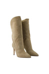 Paris Texas-Stiefel Gaia Midcalf 85 - Paris Texas - Leder - Beige-schuhe / stiefel-Black-Deal-Outlet-by-ARCHIVIST
