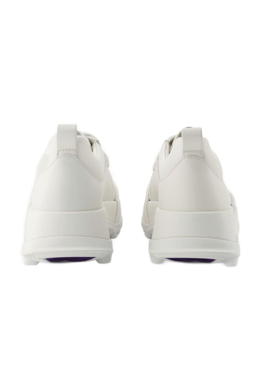 Sneakers - Jil Sander - Leder - Porzellanweiß