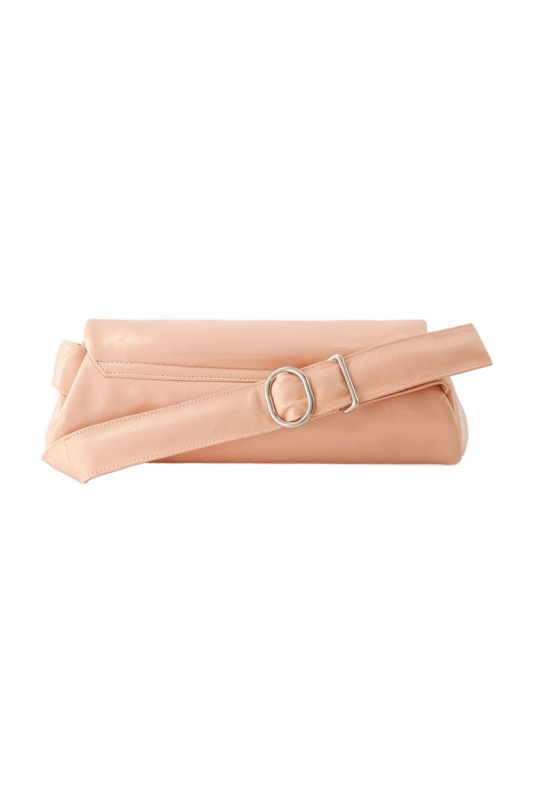 Hobo bag Cannolo Grande Padded - Jil Sander - Leather - Peach Pearl
