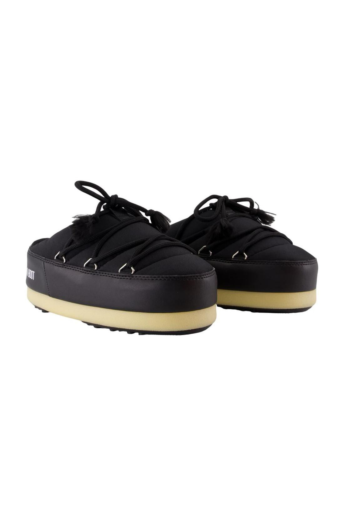 Moon Boot-Evx Mule Sandalen - Moon Boot - Synthetik - Schwarz-schuhe / pantoletten-Black-Deal-Outlet-by-ARCHIVIST