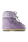 Moon Boot-Stiefeletten Icon Low - Moon Boot - Synthetik - Violett-Stiefel & Stiefeletten-Black-Deal-Outlet-by-ARCHIVIST